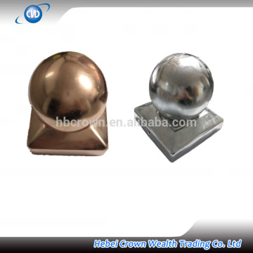 customized round post caps