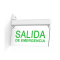 Luz de salida de emergencia de LED acrílico de 5W colgando