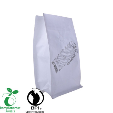 Zipper Box Bottom Custom Biodegradable Plastic Bag