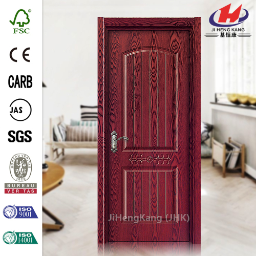 * JHK-S01 Double Door Design Commercial Double Pintu Ash Veneer Door