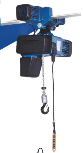 Dema electric chain hoist with trolley