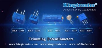 Kt Trimming Potentiometers –Variety of Circuit Adjustments and Terminal Styles