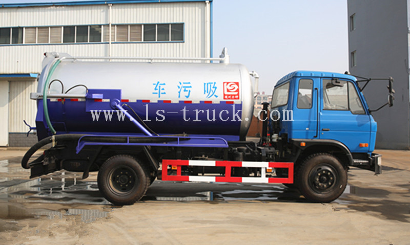 Camiones de succión de vacío de aguas residuales de 7000L