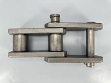 Transmission chain roller chain for bottle/slat top chain