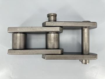 Transmission chain roller chain for bottle/slat top chain