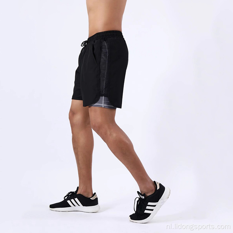 Men Fitness Running Short Pants Mens