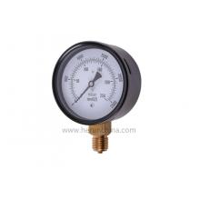 brass internal capsule gauge