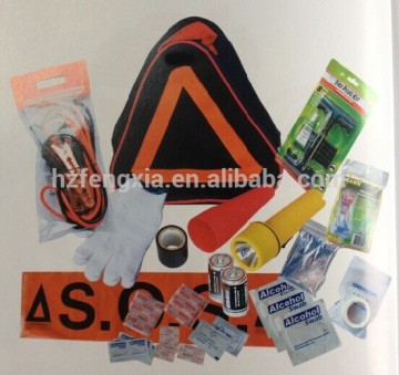 33pcs Auto first aid tool Roadside emergency car kits