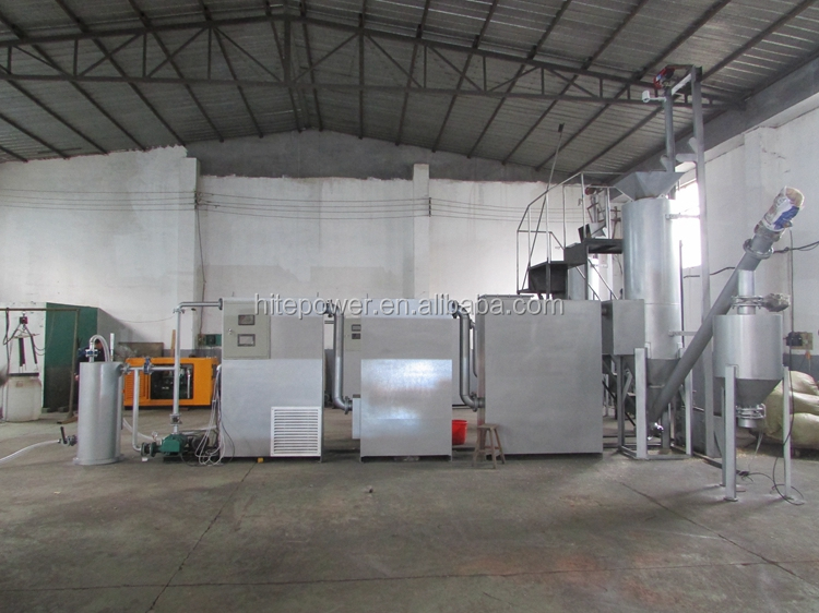 Syngas engine generator/biomass gasification power plant