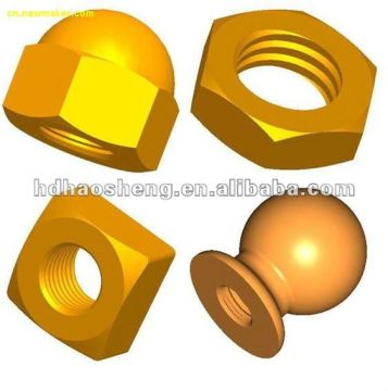 brass cap nut screws cap nuts