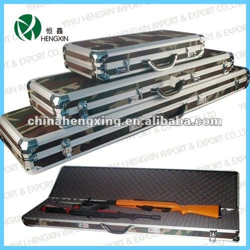 Aluminum gun case aluminum storage case aluminum flight case