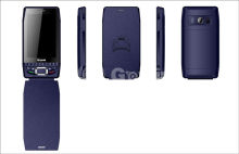 3.5 Inch Mobile Pda Phones , Four Frequency And Dual Sim Card Dual Standby