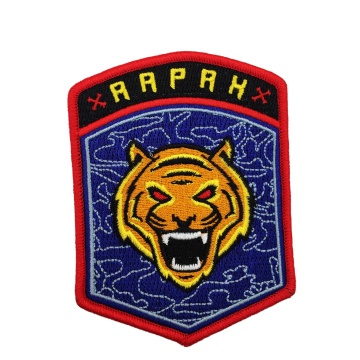 custom colorful dinosaur cloth badge embroidery patches