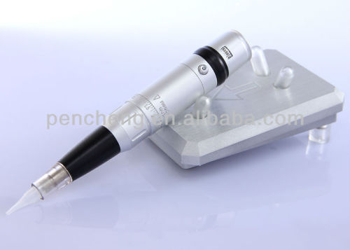 Adjustment needle permanent makeup tattoo machine pen & needle adjustment length marked on the pen pole