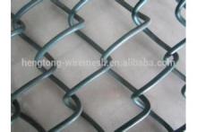 0.5 - 5M length Diamond pvc coated ,galvanized metal fence /chain link fence(factory price )