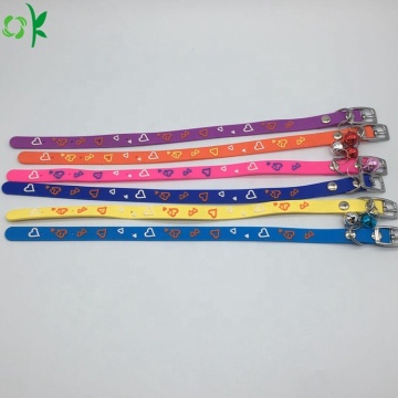 Wholesale Lovely Waterproof Silicone Pet Collars