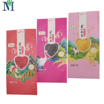 Smell-Proof Foil Mix Nuts & Dried Fruit Packaging Bags - Reusable Banana Chips Laminated Bags