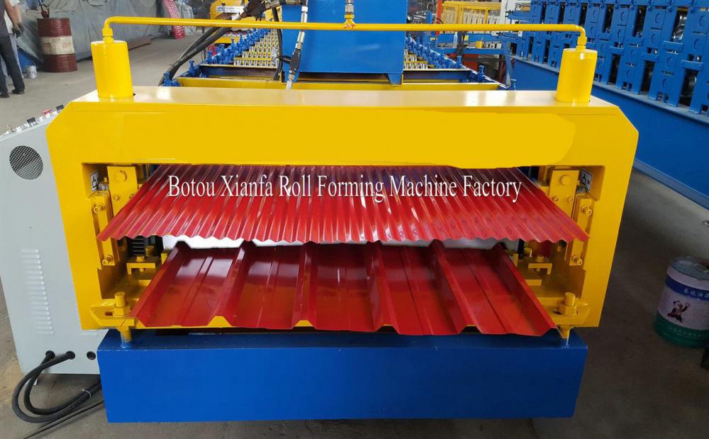 Double IBR and Corrugated Roofing Roll Forming Machine