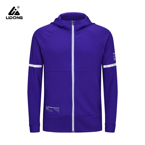 adidas hoodie jacket men clothing winter jacket with hoodies Factory