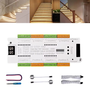 12V 24V PIR Motion Sensor Smart Stair Light Controller
