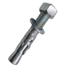 steel galvanized wedge anchor through bolts wedge anchor