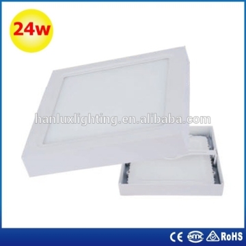 square 24w flat led panel light