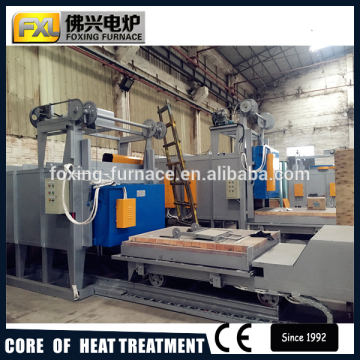 Bogie hearth stress relieving annealing furnace
