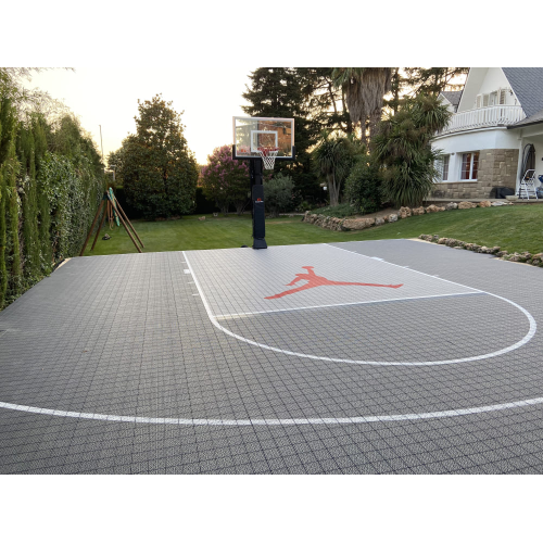 Gebrauchter Basketballplatz Flooring, modularer Basketballplatz Sportstöber