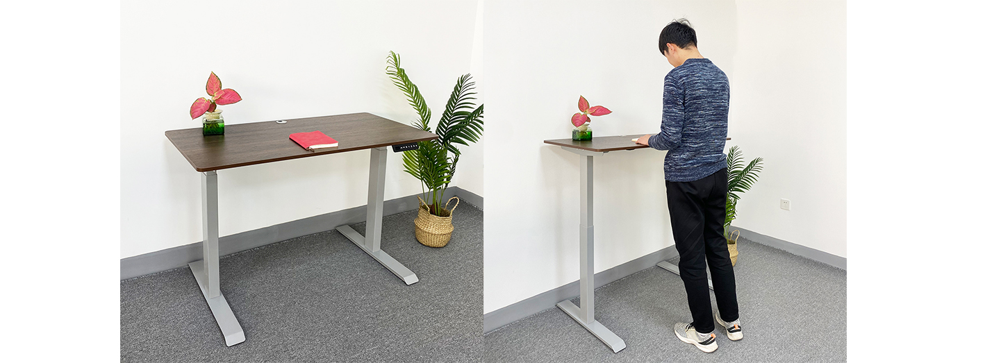 height adjustable sit-stand desk