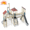 HPL outdoor playground  climb net