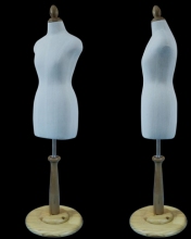 Half scale mini dress form