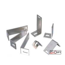 Sheet metal curtain pipe bracket