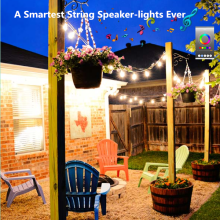 smart wedding festoon lighting