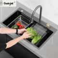 Stainless Steel Sink Wholesale Basin Waterfall Faucet