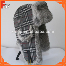 Waterproof Rabbit Fur Aviator Hat