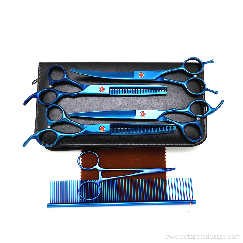 Dog Hair Cutting Tools Pet Grooming Scissors Set