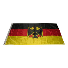100% polyester silk screen printing Germany Flag