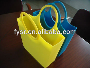 silicone beach bag silicone handbags fashion silicone woman handbags