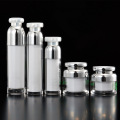 black and white acrylic airless bottles