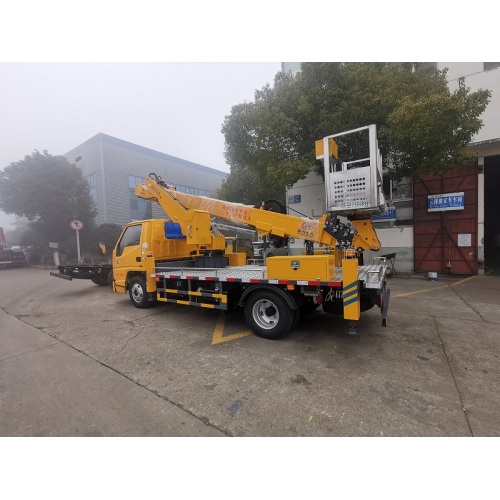 Camion de travail aérien de camion de plate-forme d&#39;échelle aérienne de JMC