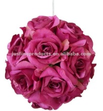 6.5" Wedding Flower Balls, Wedding Decoration, Artificial Rose Balls for Wedding Decoration