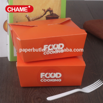 wholesale environmental foldable paper take away food packaging boxes