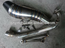 Exhaust muffler system for cygnus 125