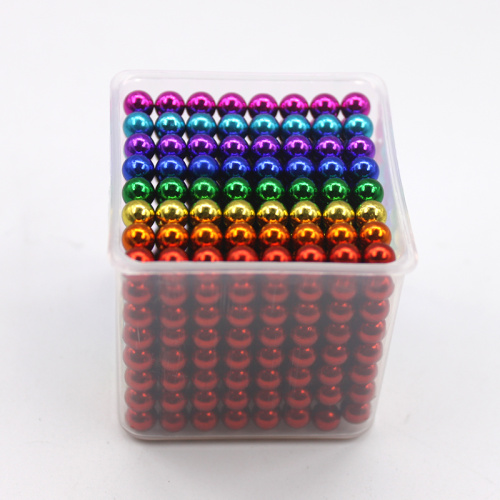 Colorful magnet balls with tin box