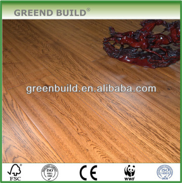 Distressed Hand scraped Oak Solid wood flooring