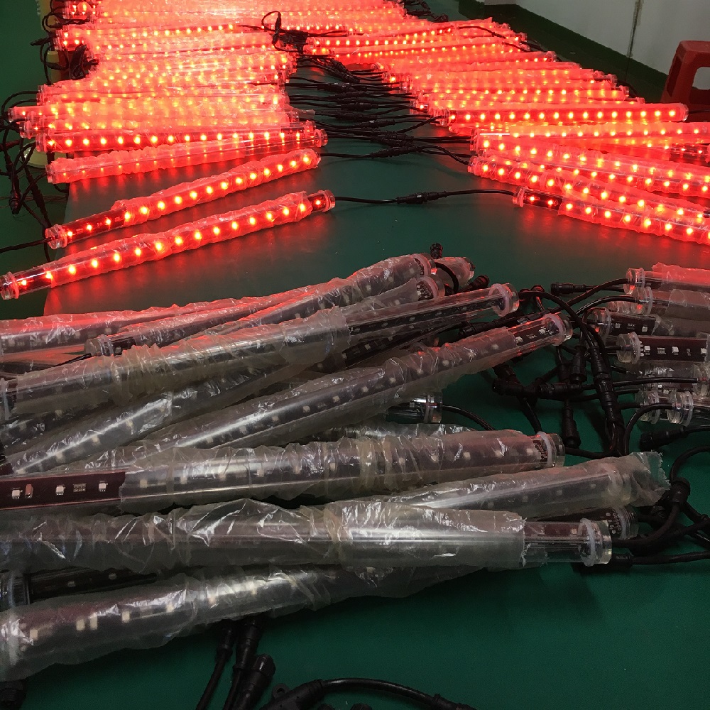 Dmx512 rbg 3d නල ඩිස්කෝ ආලෝකය