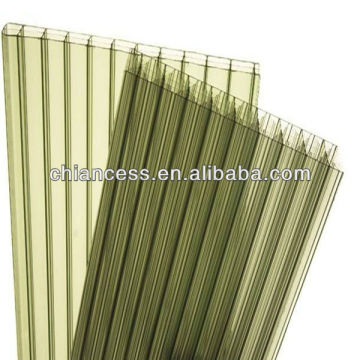 16mm sabic polycarbonate hollow sheet multiple X structure pc sheets