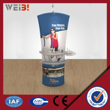 Modern Retractable Trade Show Monitor Stand