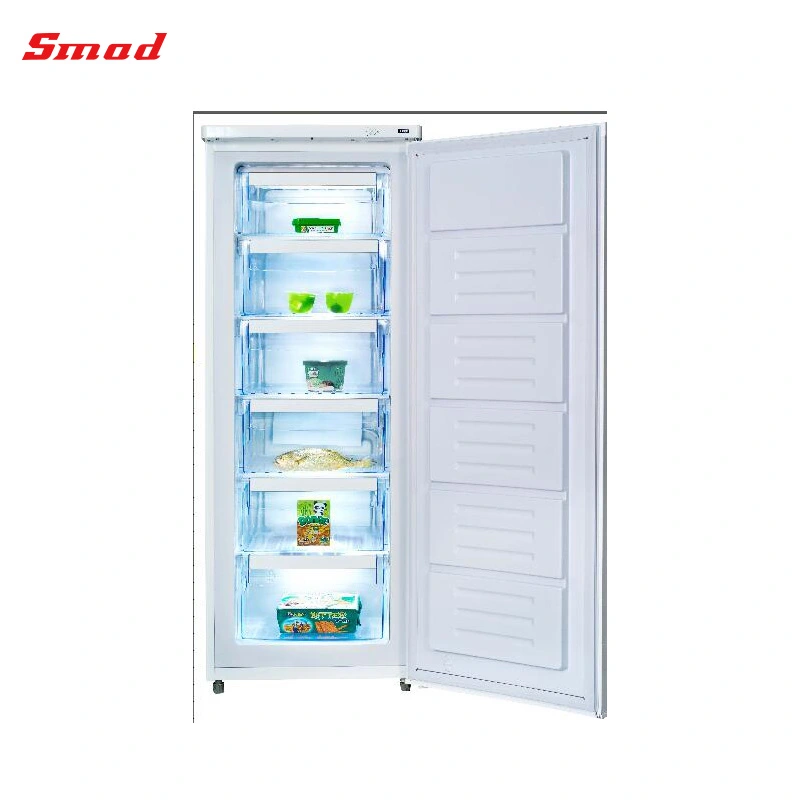 Commercial Low Temperature Upright Solid Door Freezer with Drawers