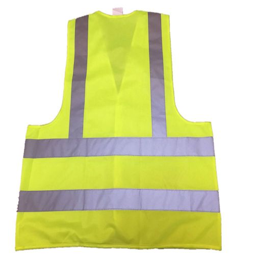 Gilets réfléchissants haute visibilité vert jaune orange